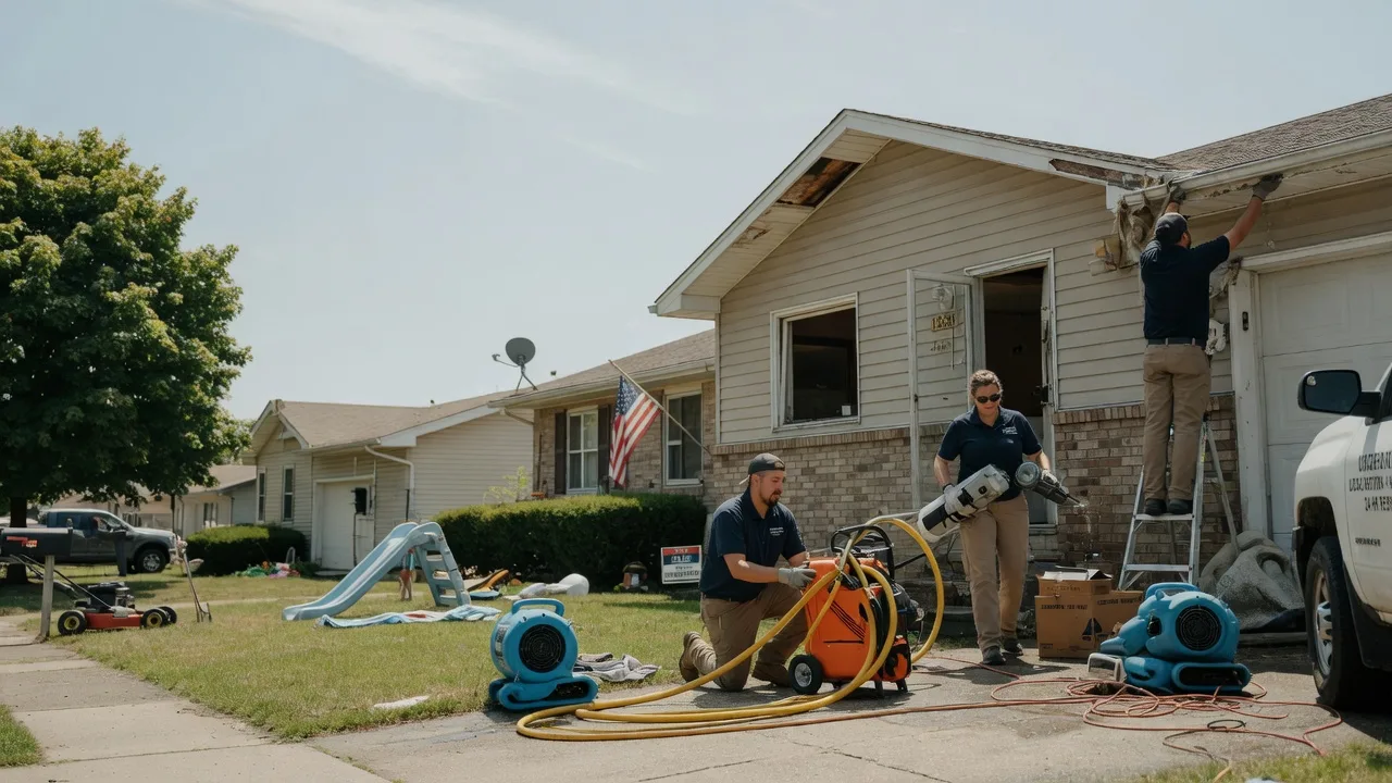 Water Damage Restoration in Exline, IA near me